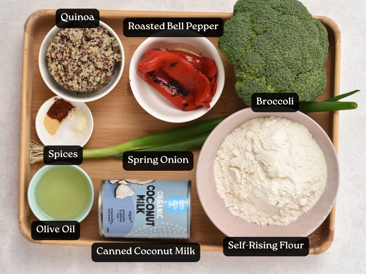 Quinoa Broccoli Biscuits