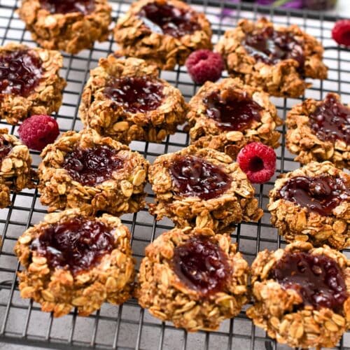 Oat Thumbprint Cookies