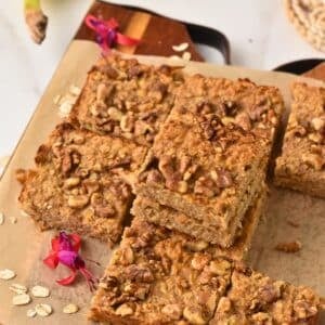 Banana Yogurt Oatmeal Bars