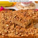 Banana Yogurt Oatmeal Bars