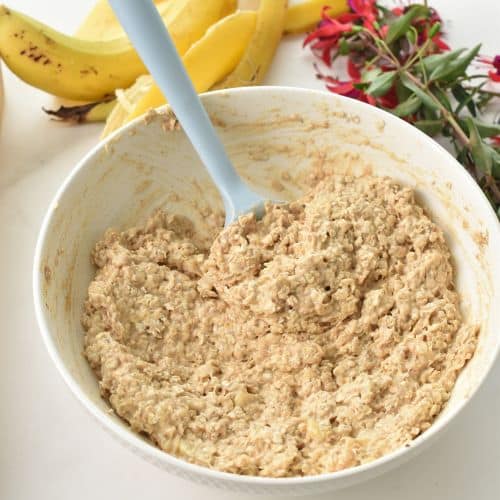 Banana Yogurt Oatmeal Bars