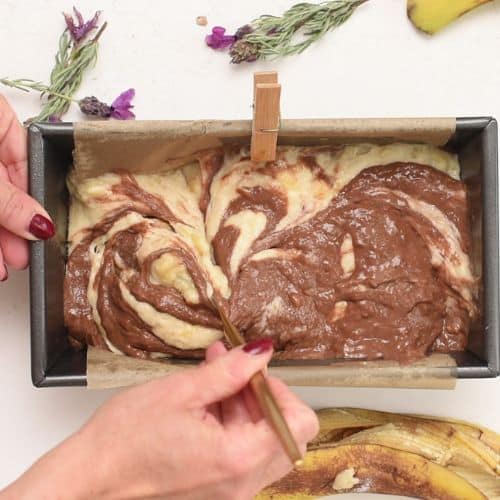 Marble Banana Bread