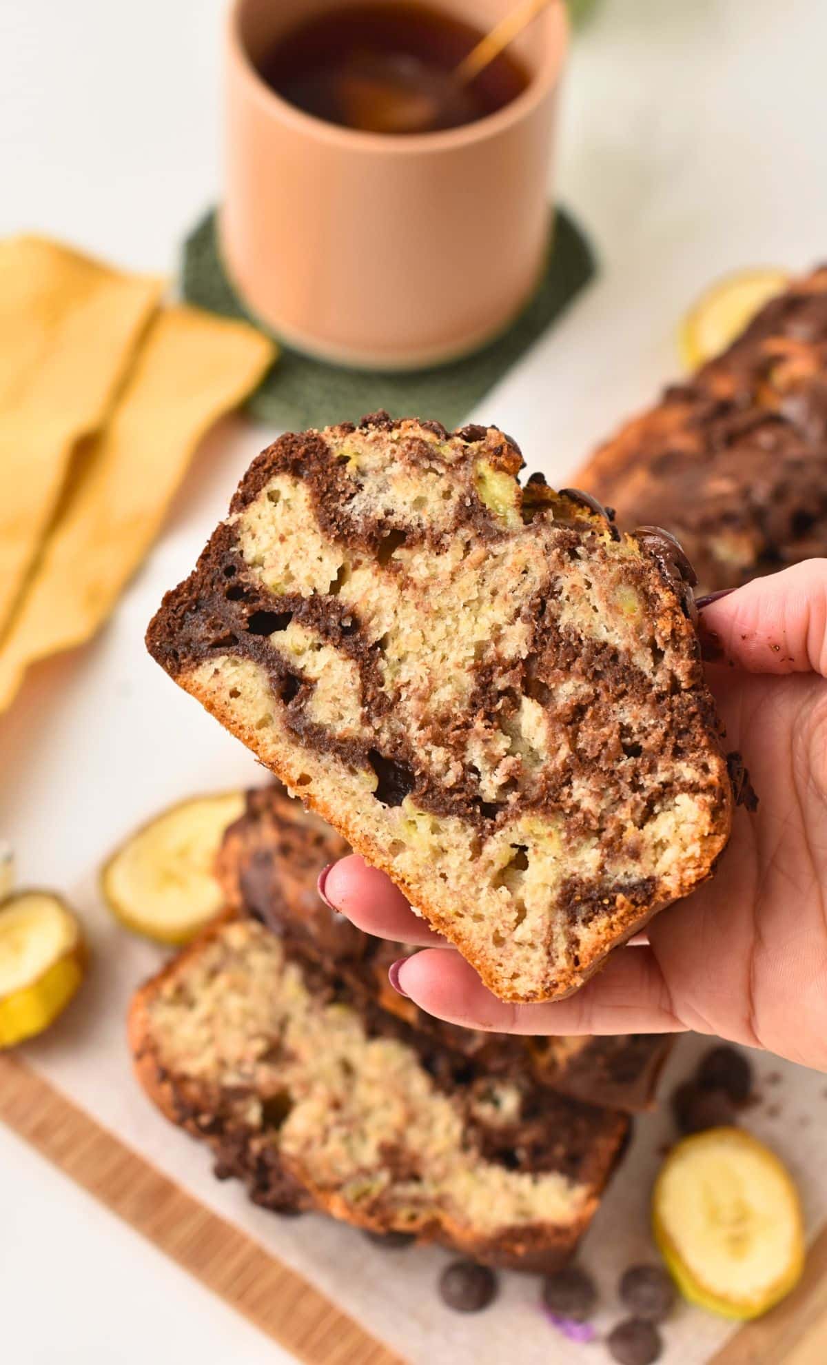 Marble Banana Bread