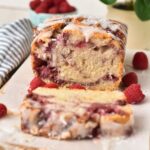 Raspberry Swirl Coconut Bread